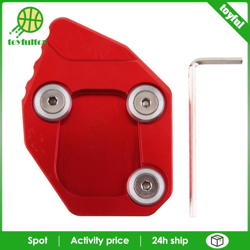 Đệm Mở Rộng Chân Chống Màu Đỏ Cho Honda CBR600RR 07-12