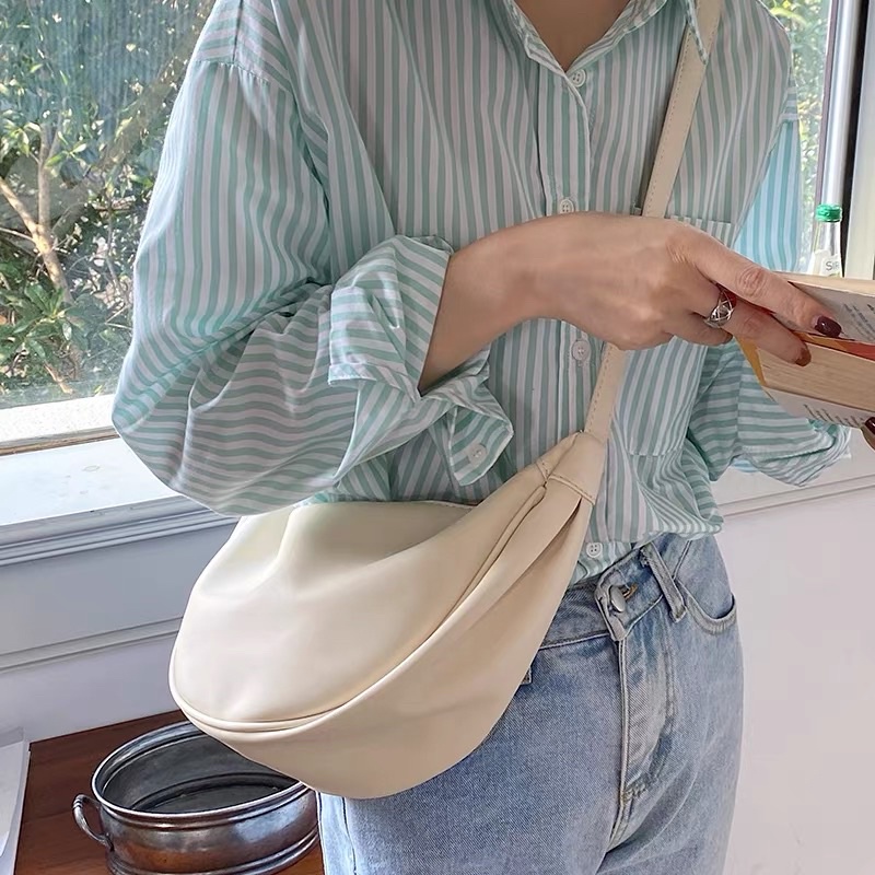 Túi đeo chéo nữ đeo vai da mềm dáng thể thao phong cách hàn quốc Zuliashop8386