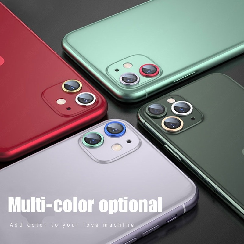 Miếng Dán Bảo Vệ camera Hd Cho iPhone 12 13 11 Pro MAX 12mini