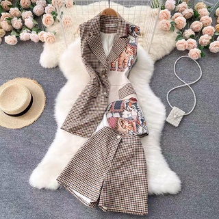 Set bộ vest hè sang chảnh
