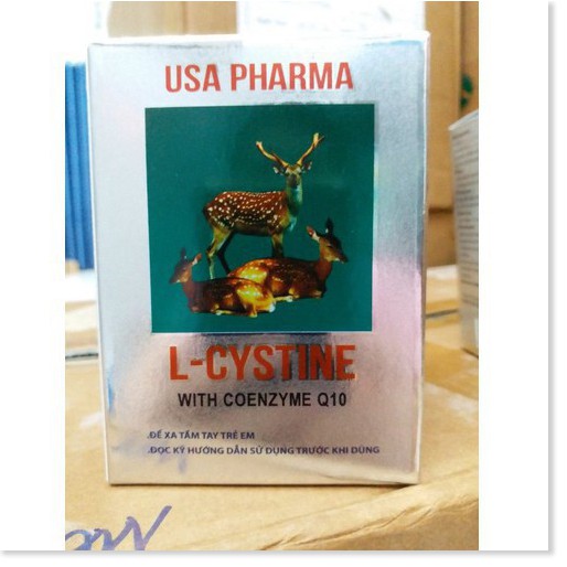 L-CYSTINE Viên Uống Tổng Hợp Dưỡng Chất Làm Đẹp Da, Tóc, Móng- Vitamin L- Hộp 60 viên