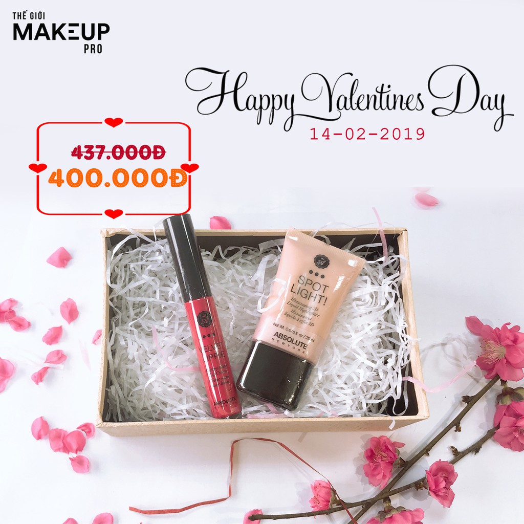 Quà Tặng Valentine - Bộ Mỹ Phẩm Trang Điểm Cao Cấp Cho Nàng Năng Động