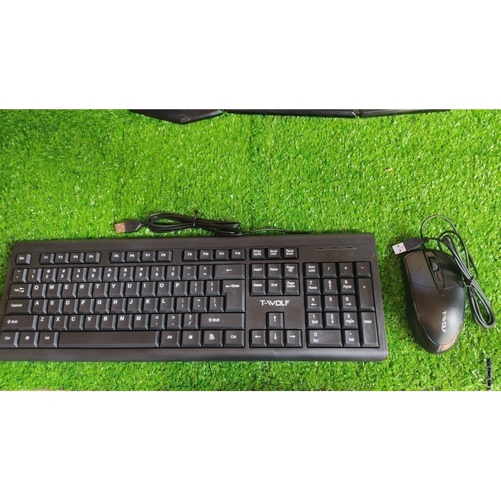 Combo Bàn Phím + Chuột Máy Tính Hãng T-Wolf