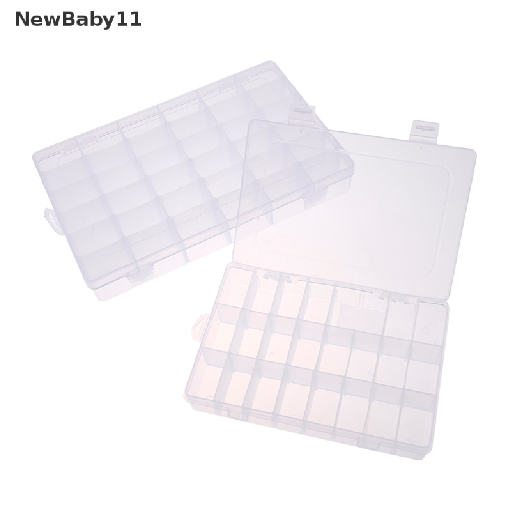 Hộp nhựa đựng đồ trang sức nhiều ngăn có thể điều chỉnh