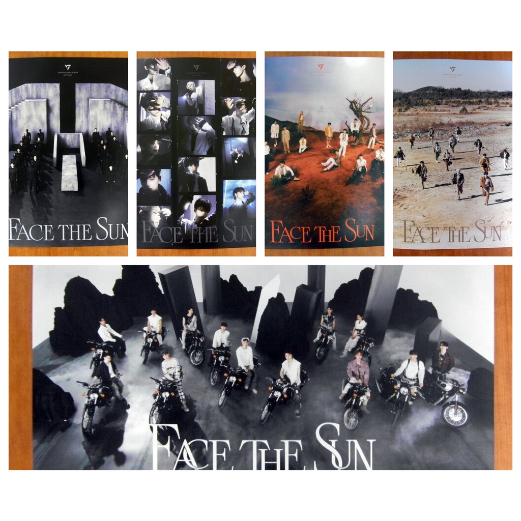 #MéoStore Poster nhóm Seventeen chính hãng có ống nhựa bảo vệ hàng có sẵn