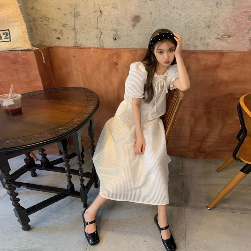 Set váy trắng nàng thơ