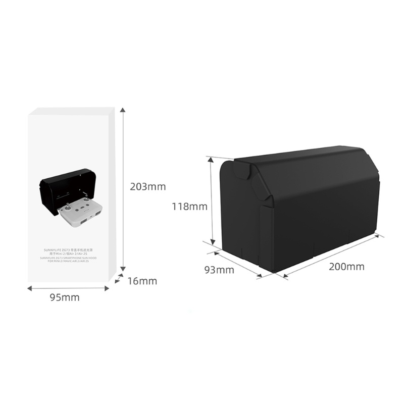 Loa che nắng ống kính máy bay điều khiển từ xa Mavic Air 2/2S/Mini 2/Mavic 3