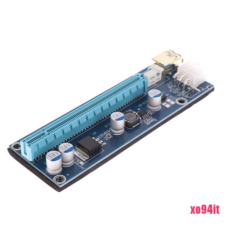 VER009S USB 3.0 PCI-E Riser Express 1X to 16x Extender Riser Card for BTC