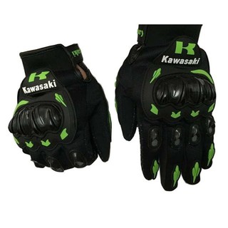 Găng tay chuyên phượt Kawasaki dài ngón