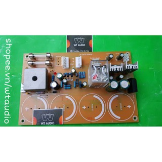 Mạch nguồn 4 tụ amply cục đẩy