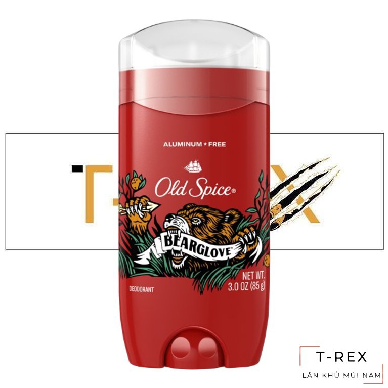 [HOT] Lăn Sáp Khử Mùi Old Spice BEARGLOVE 85g (Sáp Xanh)