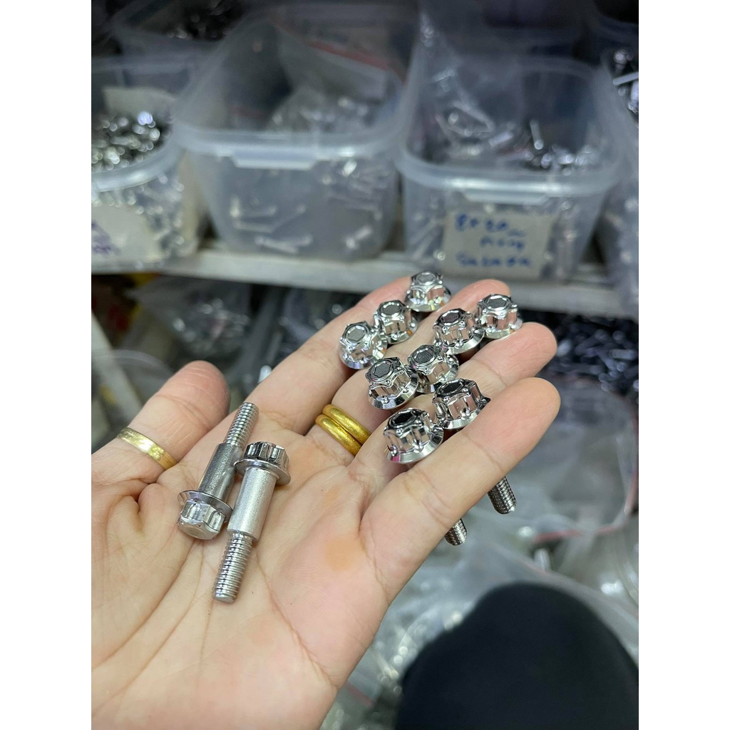 Ốc tay thắng Salaya 6li32 cho xe số Wave Sirus Winner Exciter Ex150