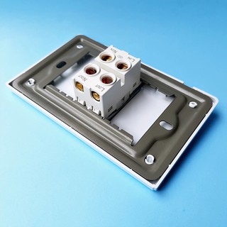Mặt 1 công tắc 20A Titan White