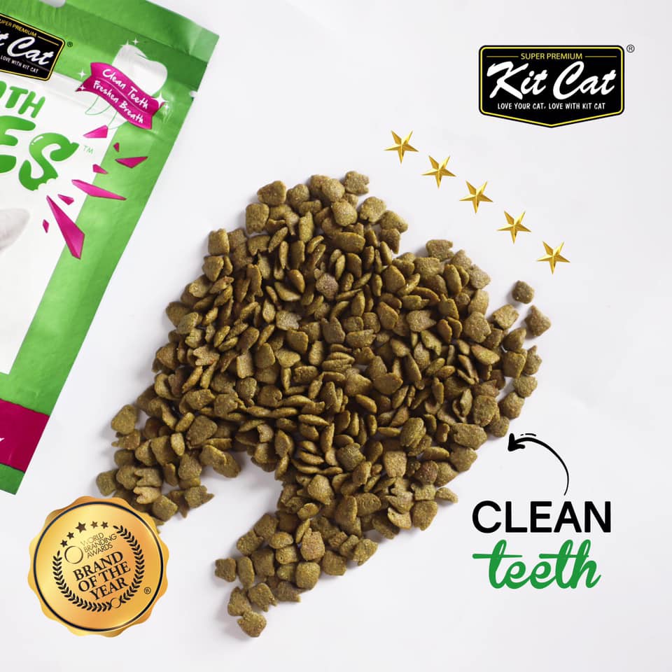 snack Breath Bites hiệu Kit Cat sạch răng dành cho mèo hôi miệng