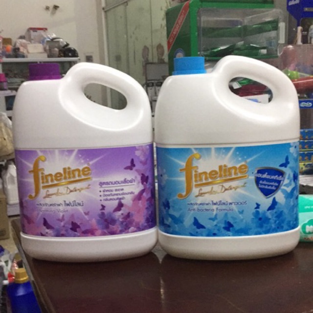 Nước Giặt Fineline Thái Lan can 3000ml (Hồng/xanh/Tím)