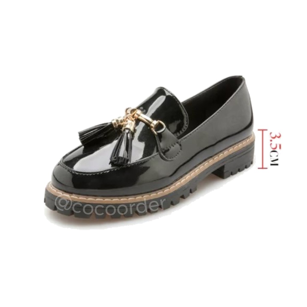 (Order) GL02 - Giày Loafer tua rua Style Hàn Quốc đủ size 35 đến 42 | BigBuy360 - bigbuy360.vn