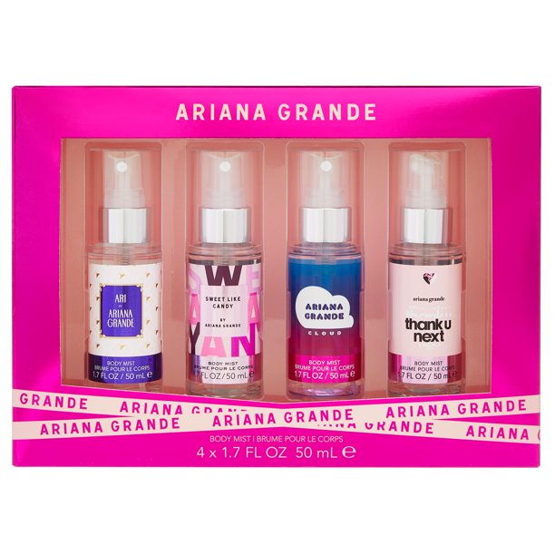 Xịt thơm toàn thân Body mist Ariana Grande 50ml Ari, Thank u next, Cloud, Sweet Like Candy