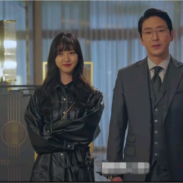Váy kèm đai HAN JI HYUN TRONG PHIM PENTHOUSE