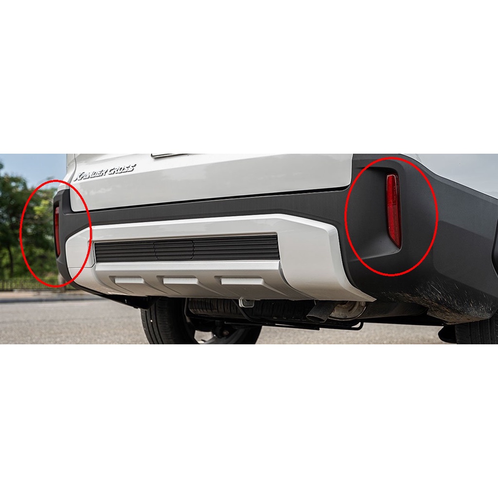 Đèn LED gầm ba chế độ chạy Audi cho cảng sau xe Mitsubishi Xpander 2022