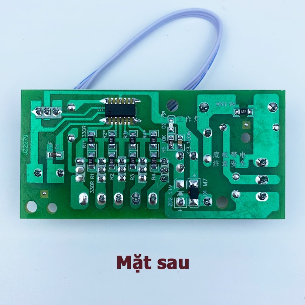 Bộ điều khiển quạt từ xa 6 nút Tiếng Việt dễ sử dụng mạch quạt điều khiển từ xa