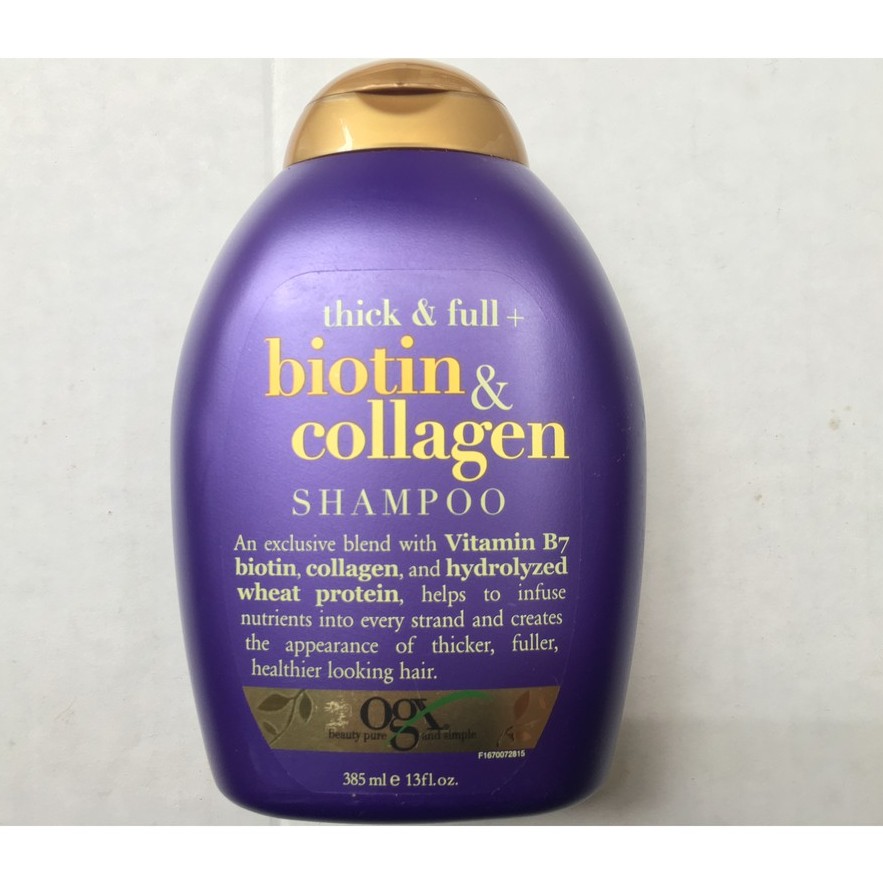 Dầu Gội Biotin Collagen 385ml