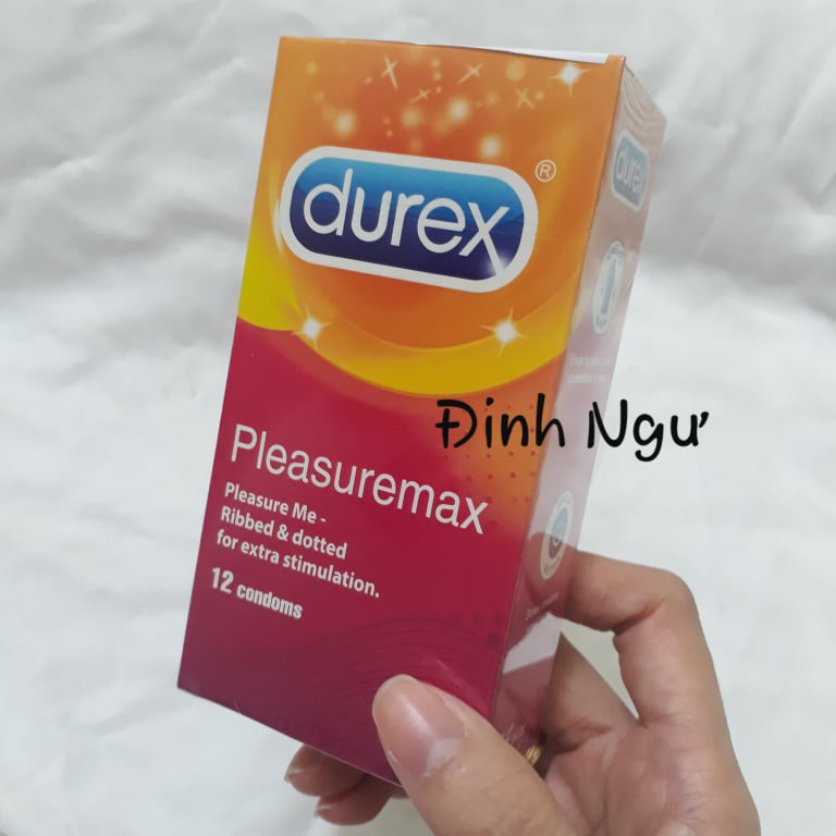 GIÁ SỈ - COMBO 5 hộp Bao cao su Durex - Kingtex, Performa, Pleasuremax, Fetherlite Ultima, Invisible, hoặc Fetherlite