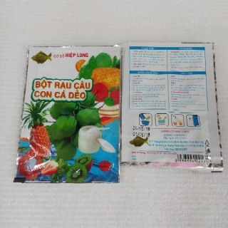 Thạch rau câu con cá dẻo