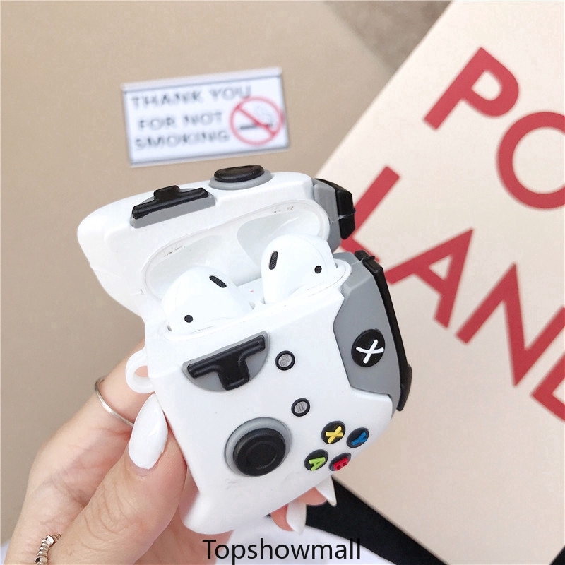 Vỏ bọc bảo vệ hộp đựng tai nghe Airpods Pro thiết kế dạng tay cầm chơi game XBOX