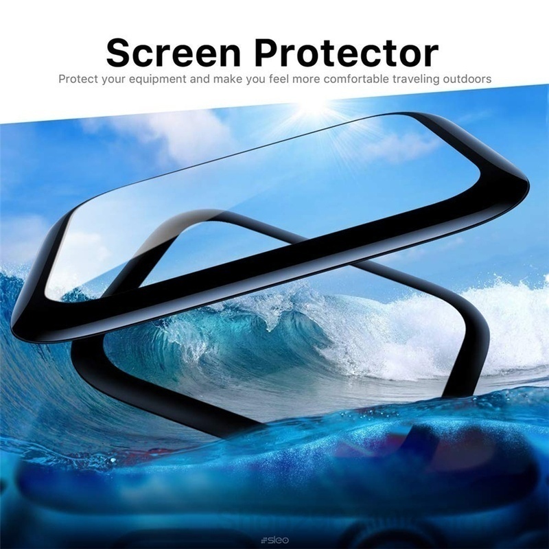 Miếng Dán Bảo Vệ Màn Hình Cong 3D Cho Đồng Hồ Thông Minh Apple Watch Series 7 6 SE 5 4 3 45mm 41mm 44mm 38mm 40m 42mm