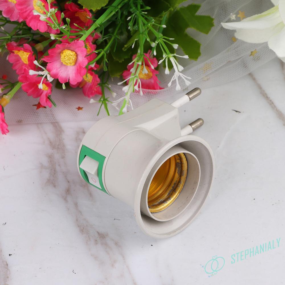 Đuôi Đèn E27 Kèm Công Tắc