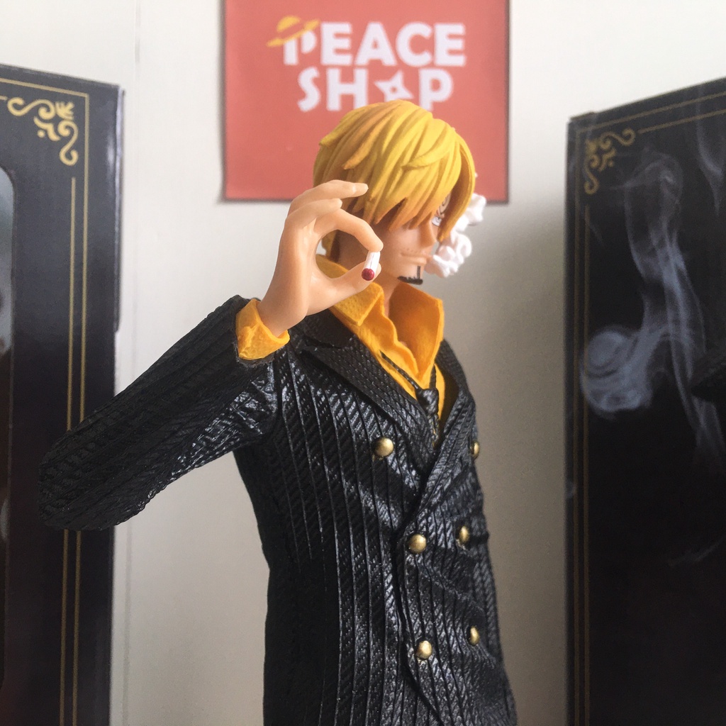 Mô Hình Sanji Chân Đen Mô Hình One Piece Đồ Chơi Decor Bàn Học Bàn Làm Việc Phòng Ngủ Anime Manga One Piece