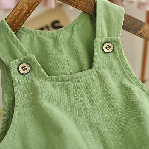Áo liền quần sát nách chất cotton thời trang cho trẻ sơ sinh
