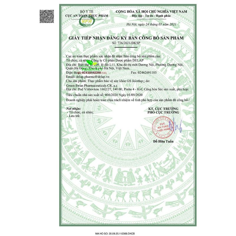 GS Jointlap Forte viên dưỡng khớp