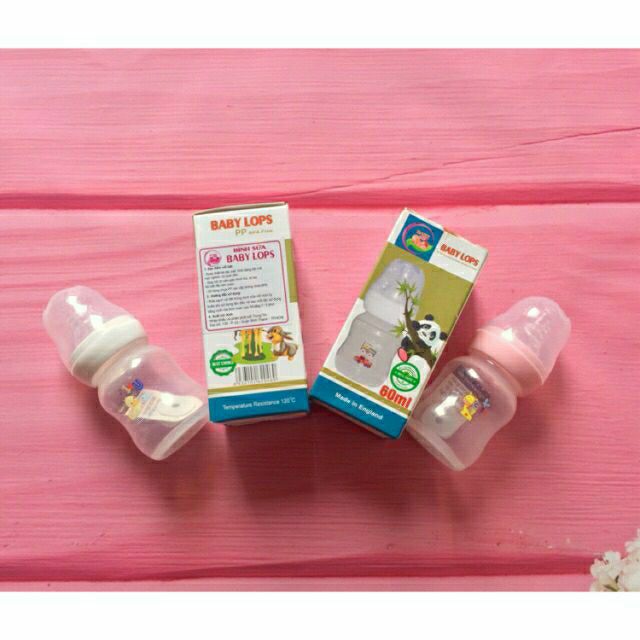Bình sữa baby lops 60/140ml ( sỉ lẻ )