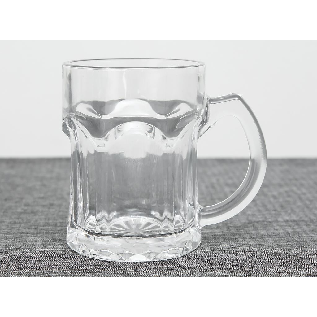 Bộ 6 Ly Cốc Thủy Tinh 332 Uống Bia Có Quai 355ML