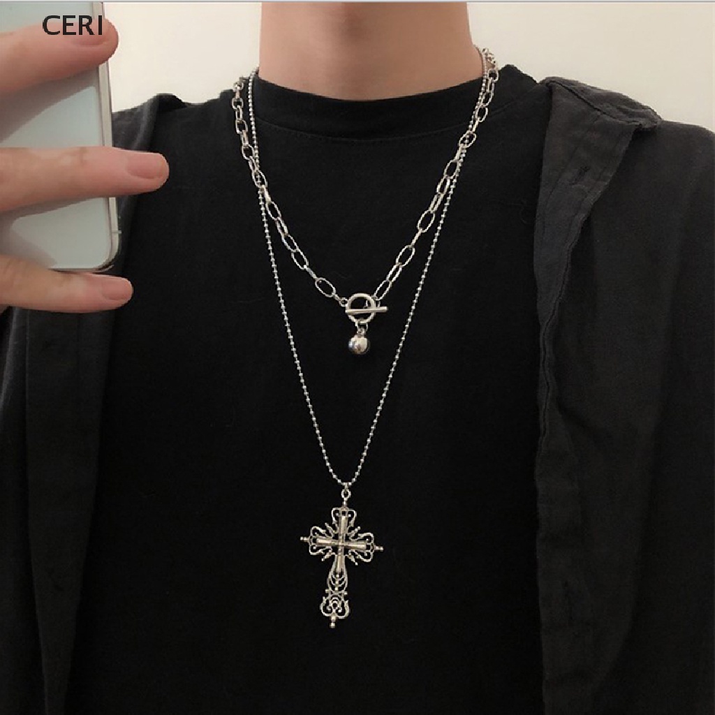 Vòng cổ Mặt Thánh Giá Phong Cách Gothic Thời Trang