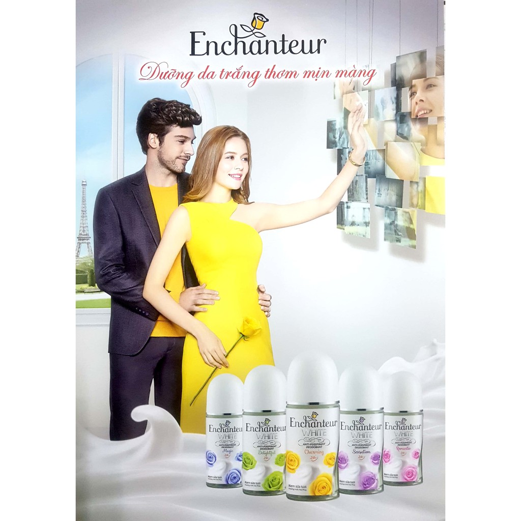 Sữa tắm enchanteur hương nước hoa 650g