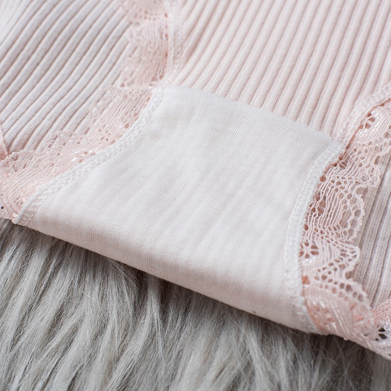 Quần Lót Cotton Không Đường May Phối Ren Thoáng Khí Phong Cách Nhật Bản | BigBuy360 - bigbuy360.vn