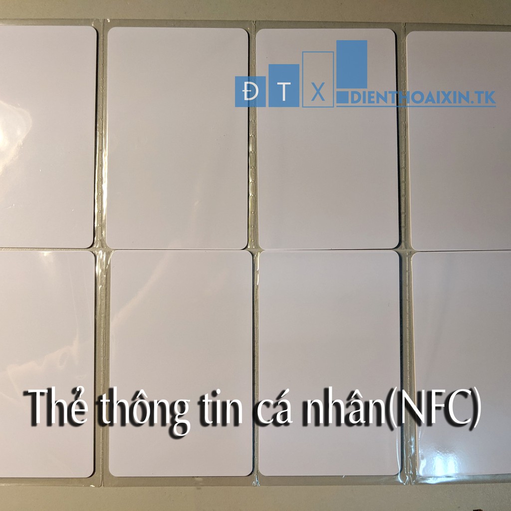 Thẻ từ thông tin cá nhân - thẻ nfc, cảm biến