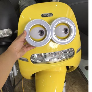 Đèn mắt minions - dành cho xe máy điện gogo