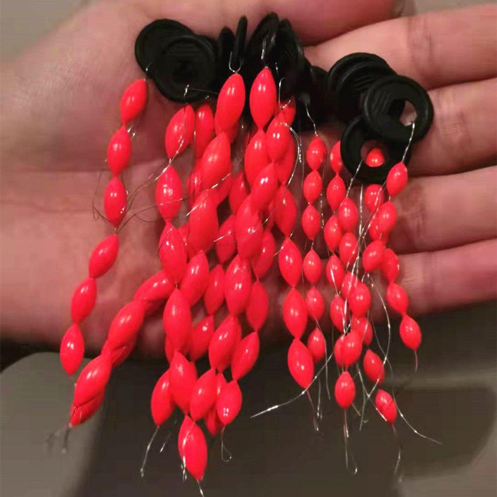 Phao Nổi Câu Cá Hình Oval Bằng Xốp Hạt Đậu 1 Sợi VANES1