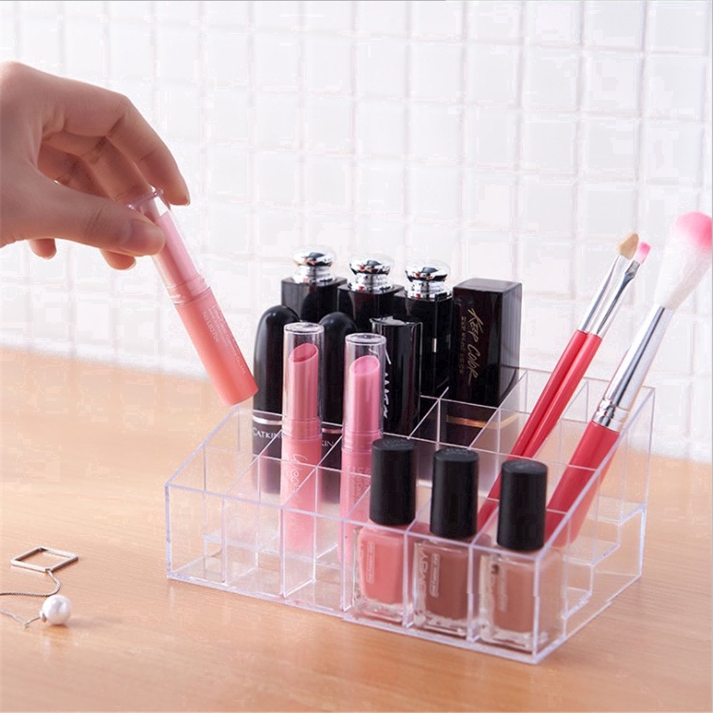 [Hàng mới về] Khay đựng cọ trang điểm 24 ngăn tiện lợi
