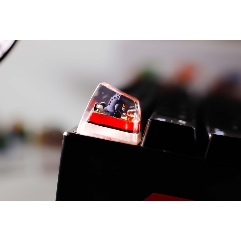 Keycap - Nút Bàn Phím Gaming - Nút Bàn Phím Cơ Con Ma Mập Ú  - Gengar - KC023