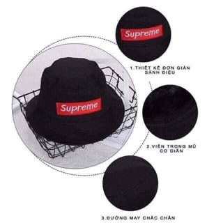 Mũ vành tròn SUP REME Tr&Đ