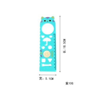 Thước kẻ vẽ hình + hoa