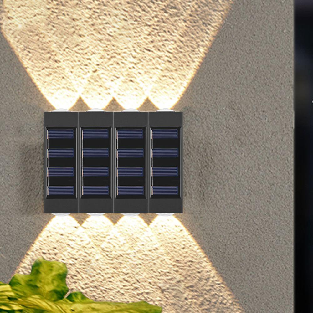 CONOPERY Bộ 4 Đèn LED Năng Lượng Mặt Trời Trang Trí Sân Vườn