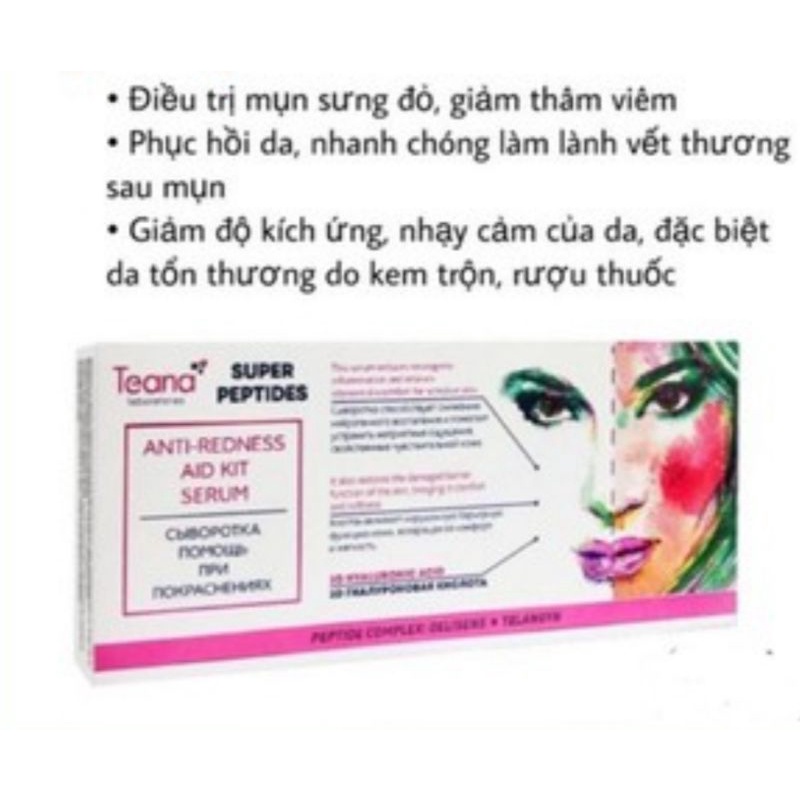 Serum Teane super petidess anti- retness cứu tinh cho làn da mụn