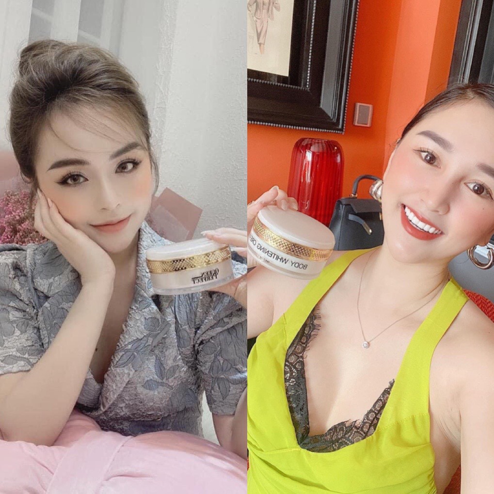 Kem body trứng kích trắng Queen Perfect dưỡng trắng mềm mịn da, cấp ẩm, làm đều màu da, xóa thâm sạm, chống lão hóa da | BigBuy360 - bigbuy360.vn