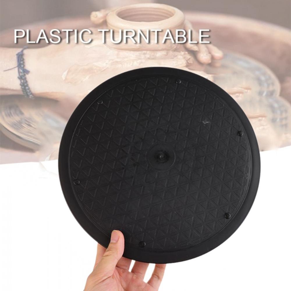 Bánh Xe Xoay 360 Độ AUGUSTINE Pottery°Giá Đỡ Trưng Bày Đồ Gốm Xoay Được Tiện Lợi
