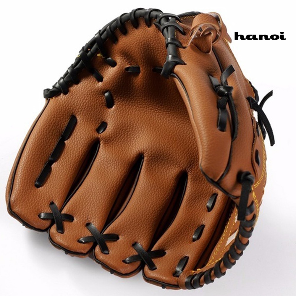 [QL]Thicken Infield Pitcher Baseball Glove Softball Practice Training Equipment